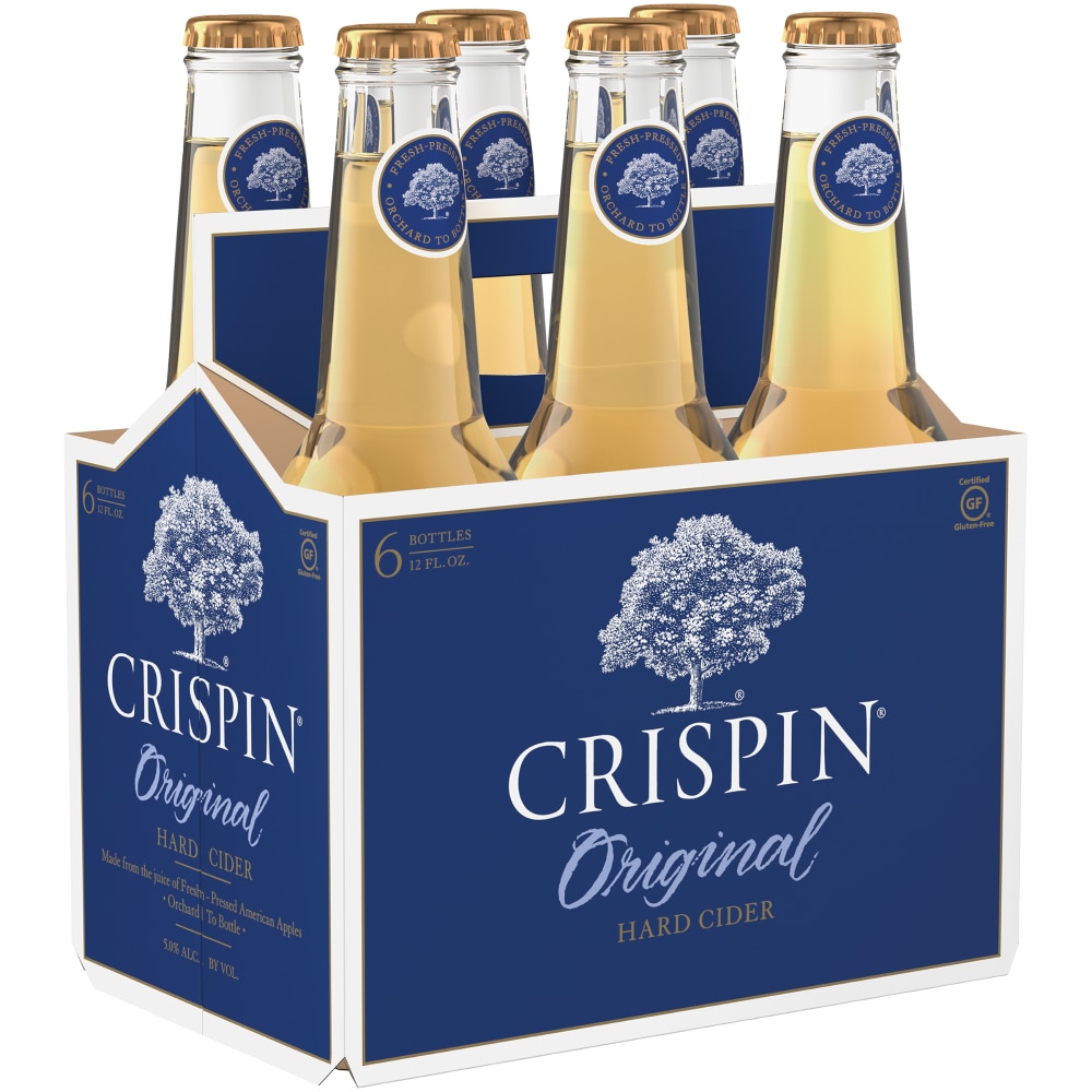 Crispin Original Hard Apple Cider - 6pk / 12 Fl Oz Bottles