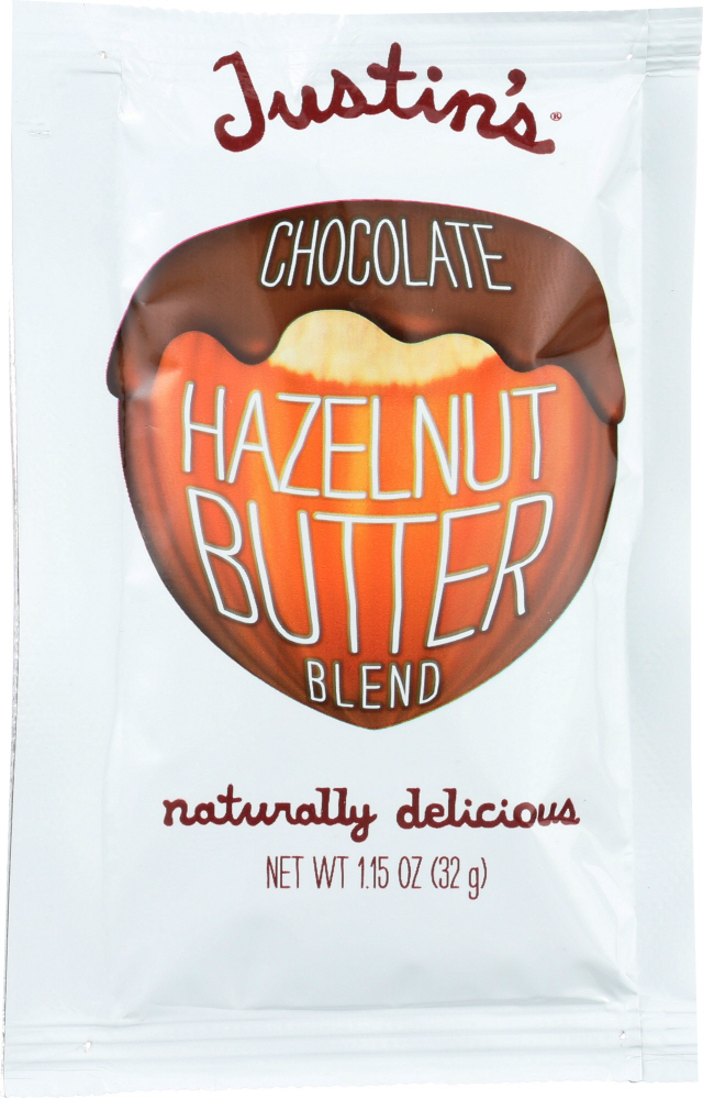 Justin's Chocolate Hazelnut And Almond Butter Blend Squeeze Pack
