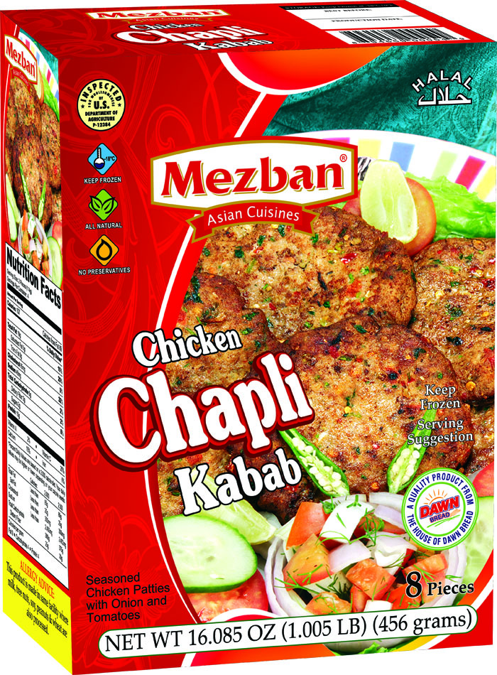 Mezban Chicken Chapli Kabab – Sku 13015