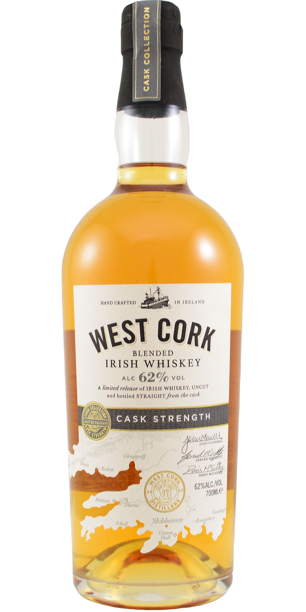 West Cork Bourbon Cask Blended Irish Whiskey 750ml