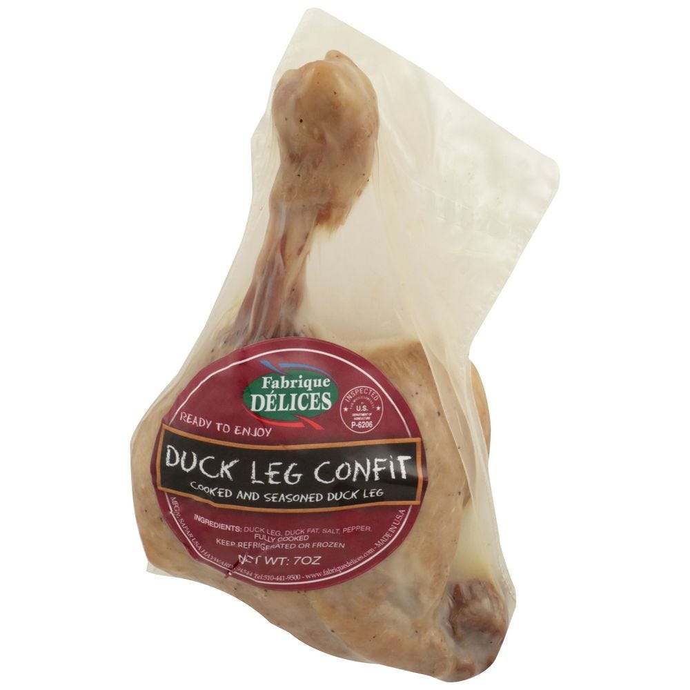 World's Best Cheese Fabrique Delices Duck Leg Confit