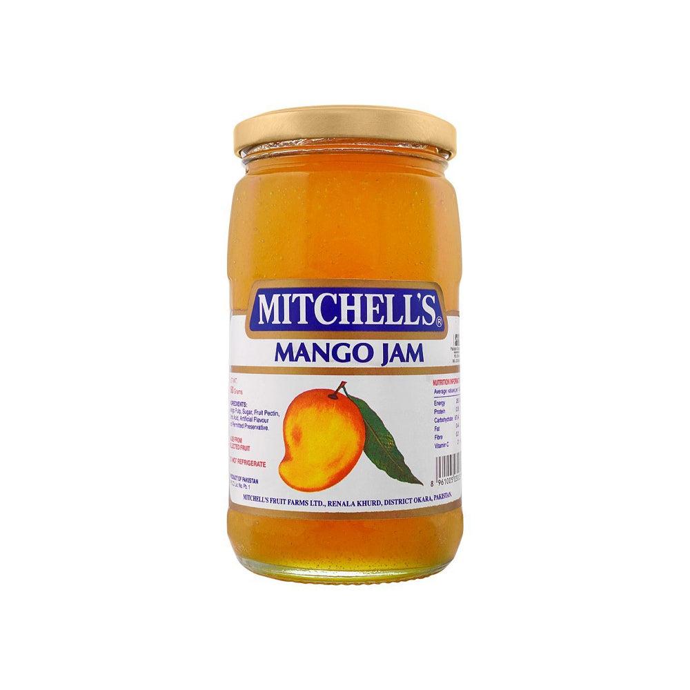Mitchells Jam Mango 450gm