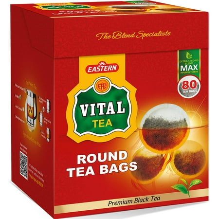 Vital Products Pvt Ltd Round Tea Bags - 80 Pcs