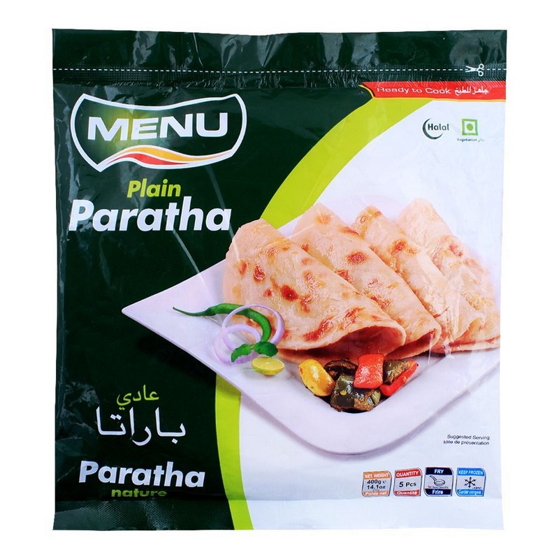 Menu Plain Paratha 5Pcs