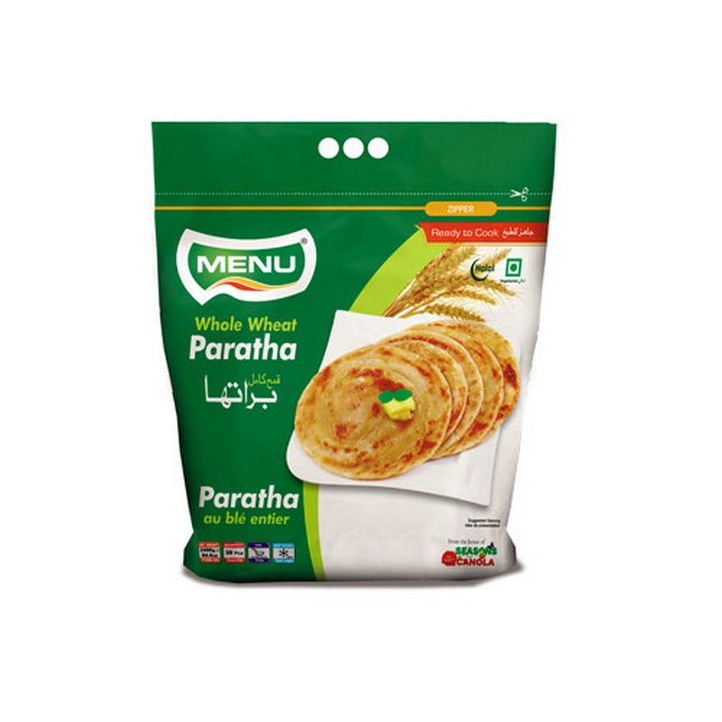 Menu Whole Wheat Paratha Value Pk