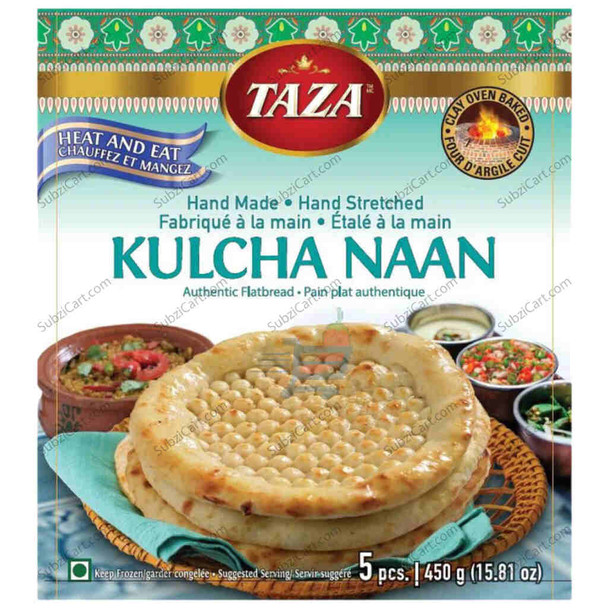 Taza Kulcha Naan 5Pcs Green Packet