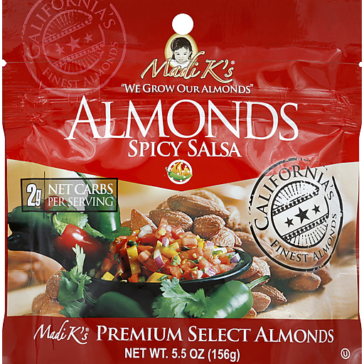 Madi Ks Almonds Spicy Salsa