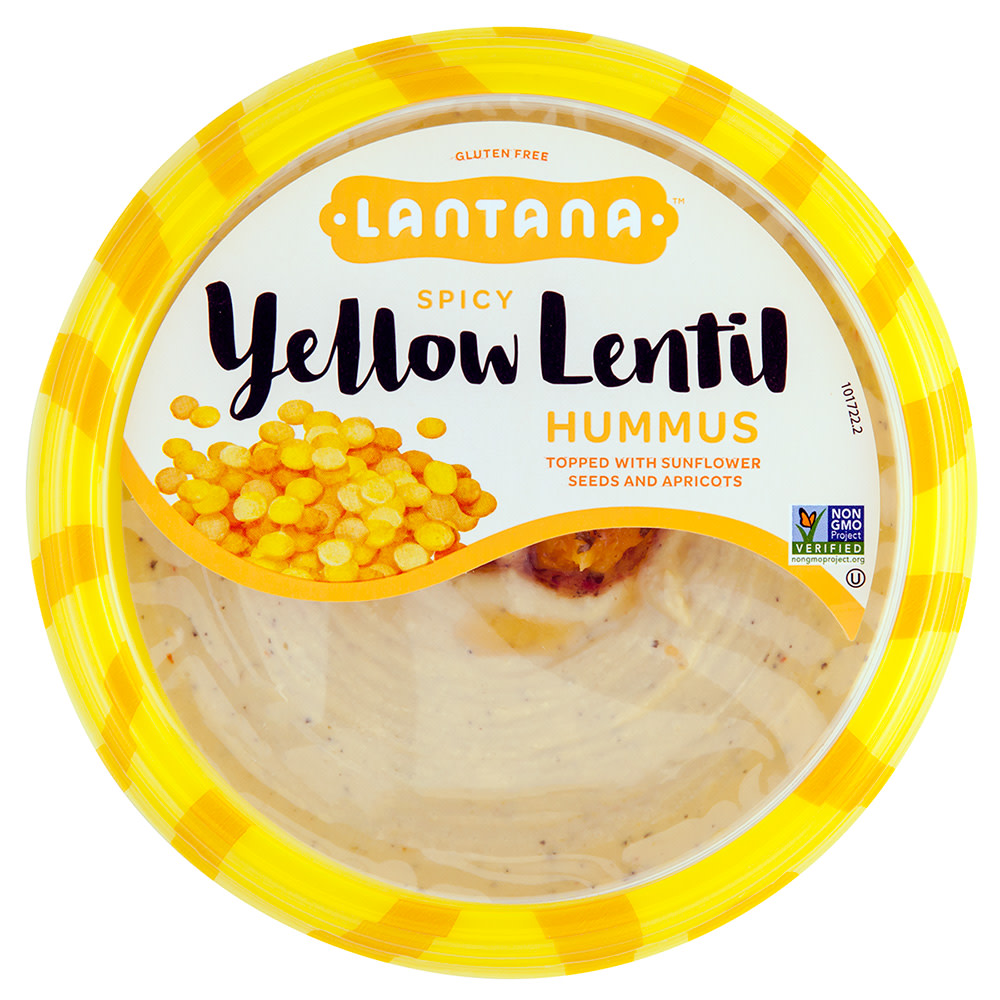 Lantana Eat Well Embrace Life Hummus Spicy Yellow Lentil
