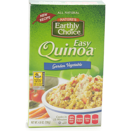 Nature's Earthly Choice Quinoa, Easy, Garden Vegetable 4.8 Oz