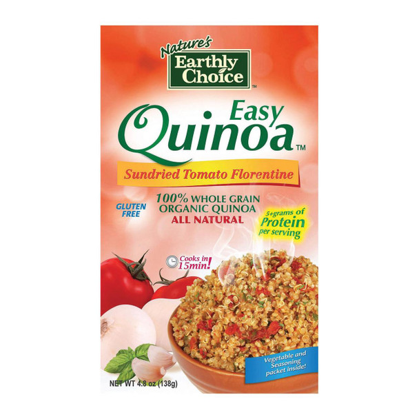 Nature's Earthly Choice Easy Quinoa Sundried Tomato Florentine