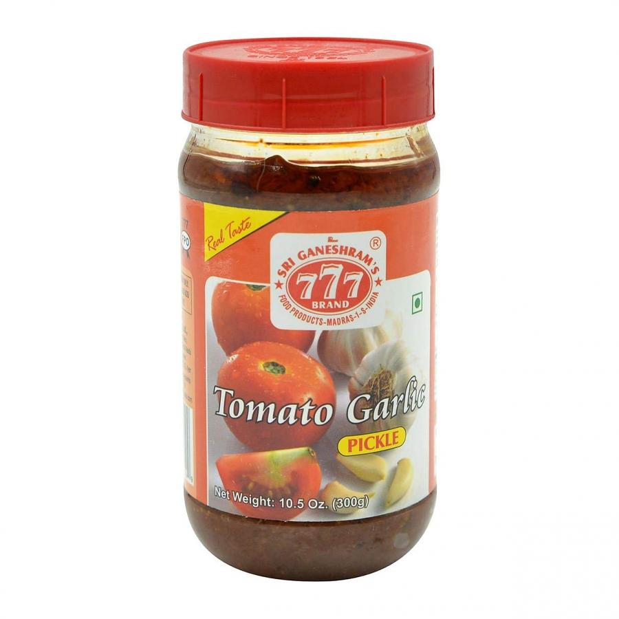 777 Brand Tomato Garlic Pickle 300 Gms