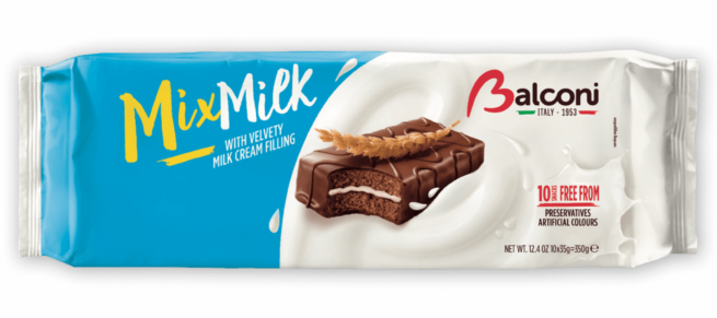 Mix Balconi Milk Snack Cakes
