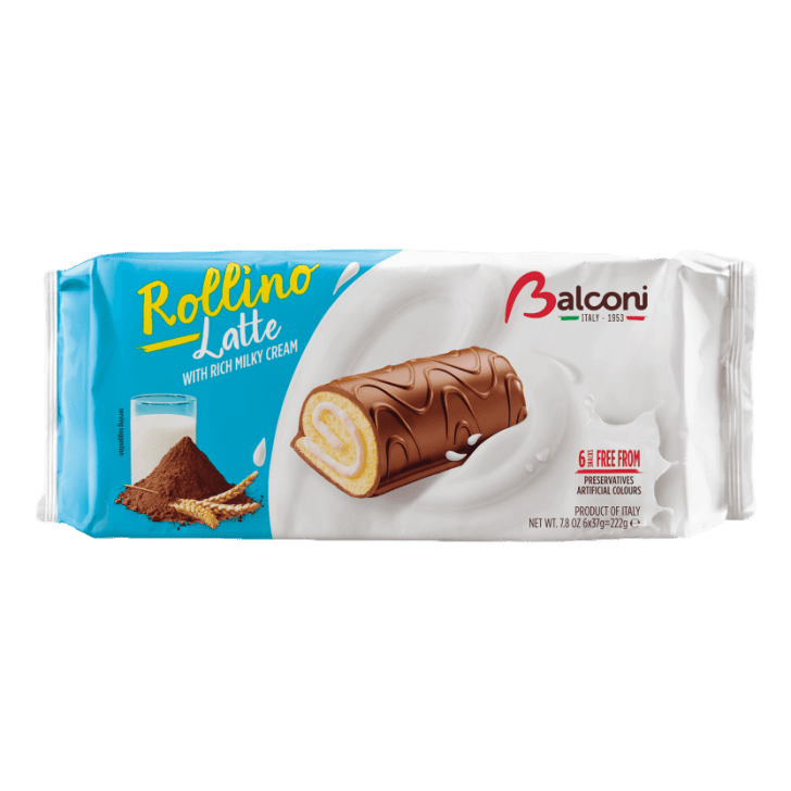 Rollino – Milk & Chocolate Roll Cake