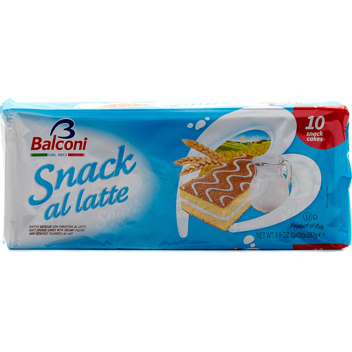 Balconi Snack Al Latte