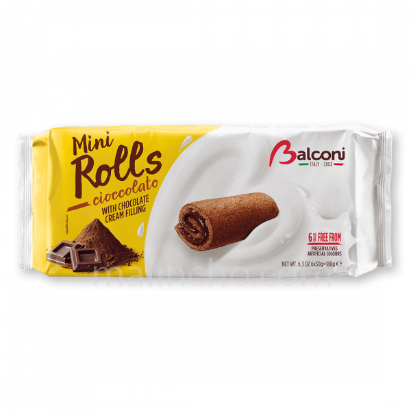 Balconi Mini Chocolate Rolls