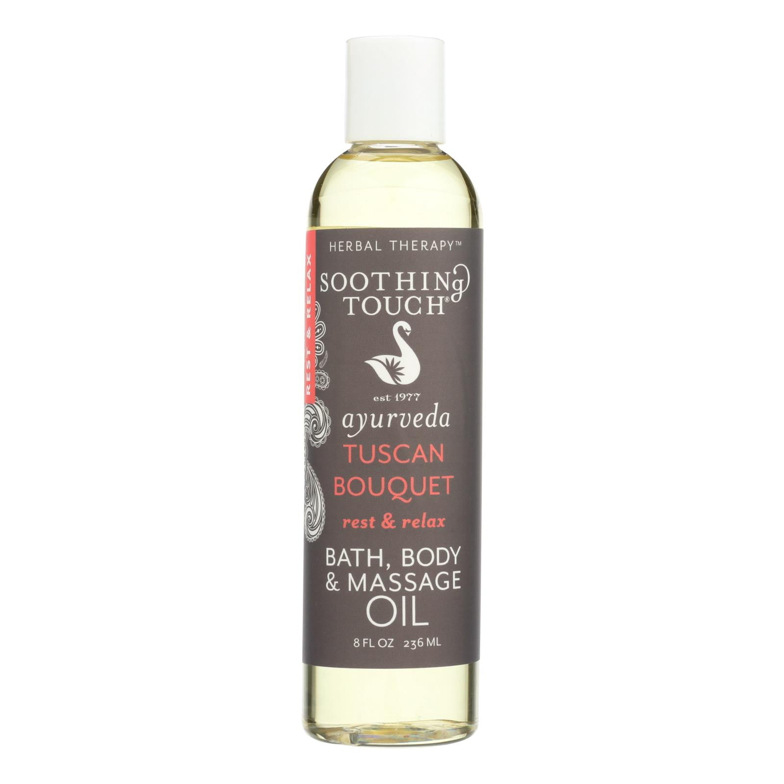 Soothing Touch Rest & Relax Bath, Body & Massage Oil, 8 Oz
