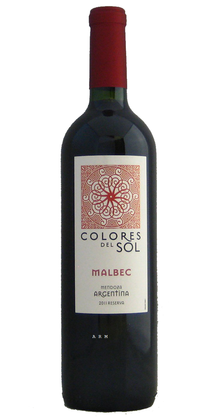 Colores Del Sol Malbec, Mendoza, Argentina, 2008