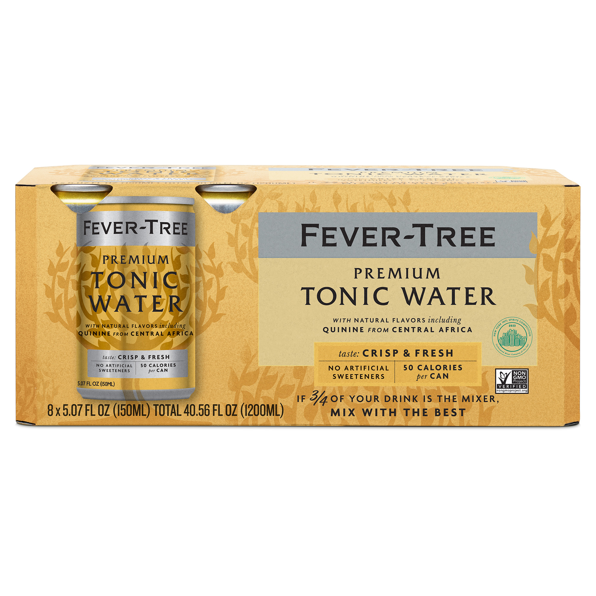 Fever-Tree Premium Indian Tonic Water - 8pk/5.07 Fl Oz Cans