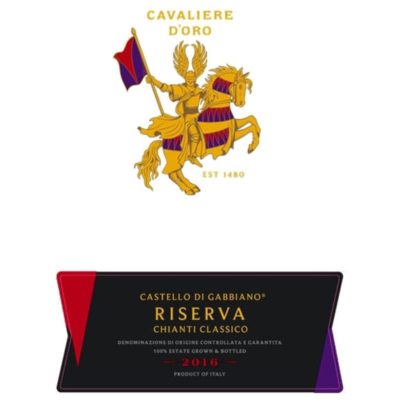 Cavaliere d'Oro Castello Di Gabbiano Chianti Classico Riserva