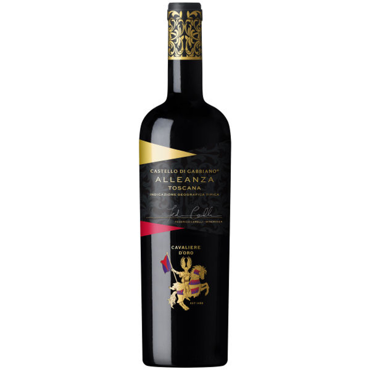 Gabbiano Cavaliere d'Oro Alleanza Toscana IGT 2015 Rated 93JS