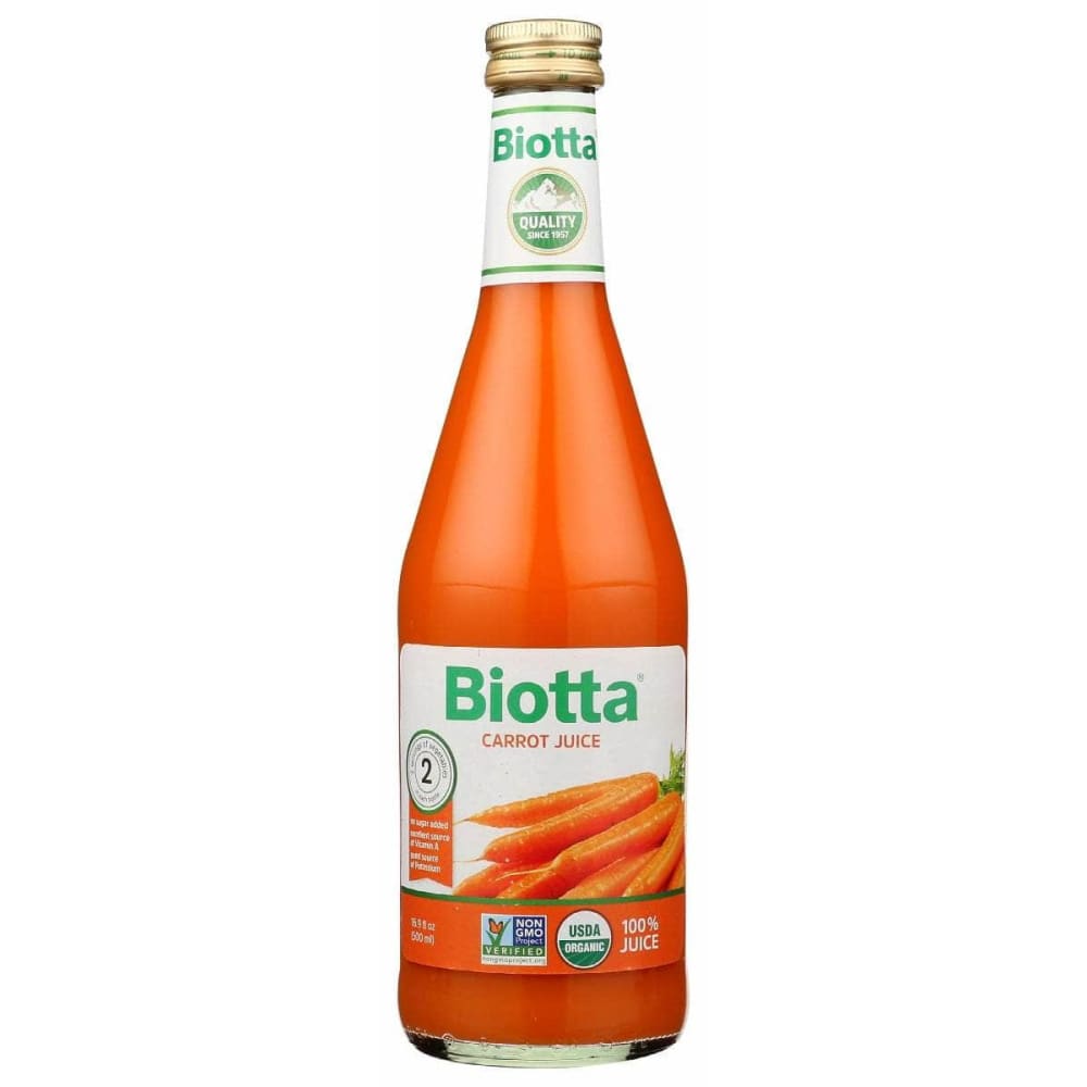 Biotta Carrot Juice, 16.9 Oz