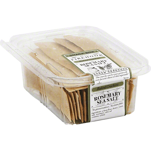 Firehook Crackers, Baked, Rosemary Sea Salt 5.5 Oz