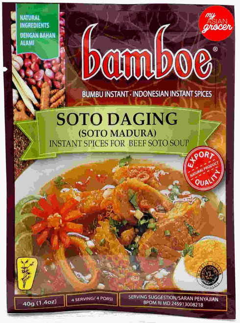 Bamboe Soto Daging (Soto Madura) 40g