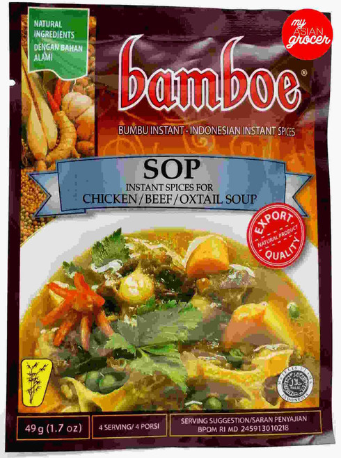 Bamboe Soup Seasoning, 49 Gram