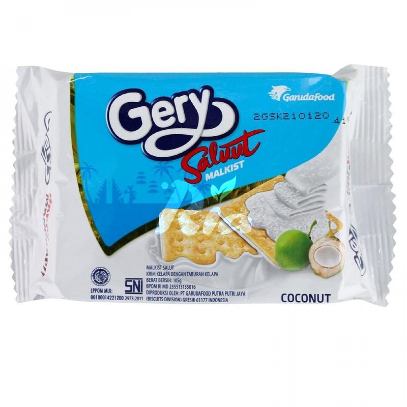 Gery Garudafood Coconut Crackers