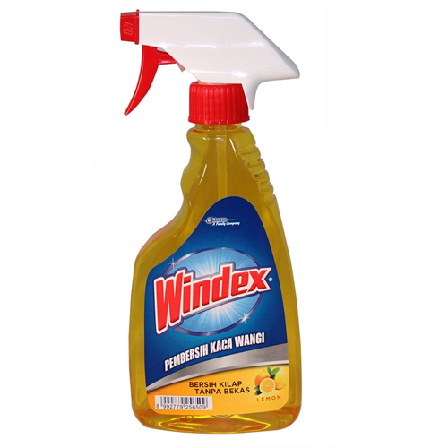 Windex Glass Cleaner 500ml Lemon-whole