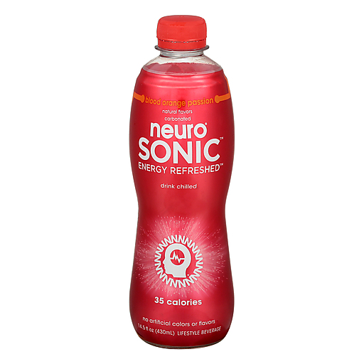 Neuro Aqua Energy Refreshed Chilled Blood Orange Passion Drink Beverage 14.5 Oz