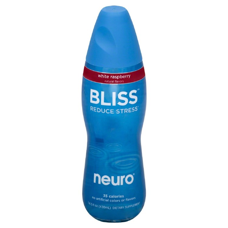 Neuro Lifestyle Beverage, White Raspberry, Reduce Stress, Bliss 14.5 Fl Oz