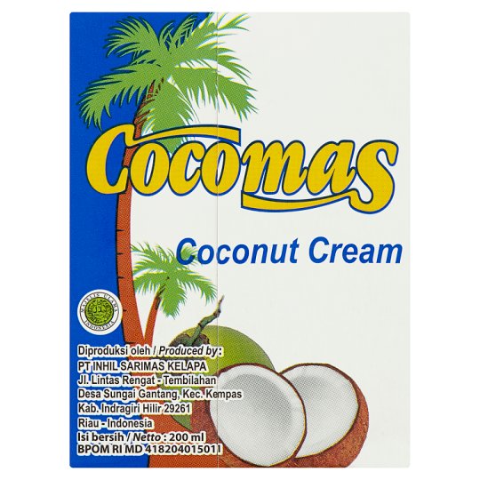 Mayer's Kft. Cocomas Coconut Cream 200ml