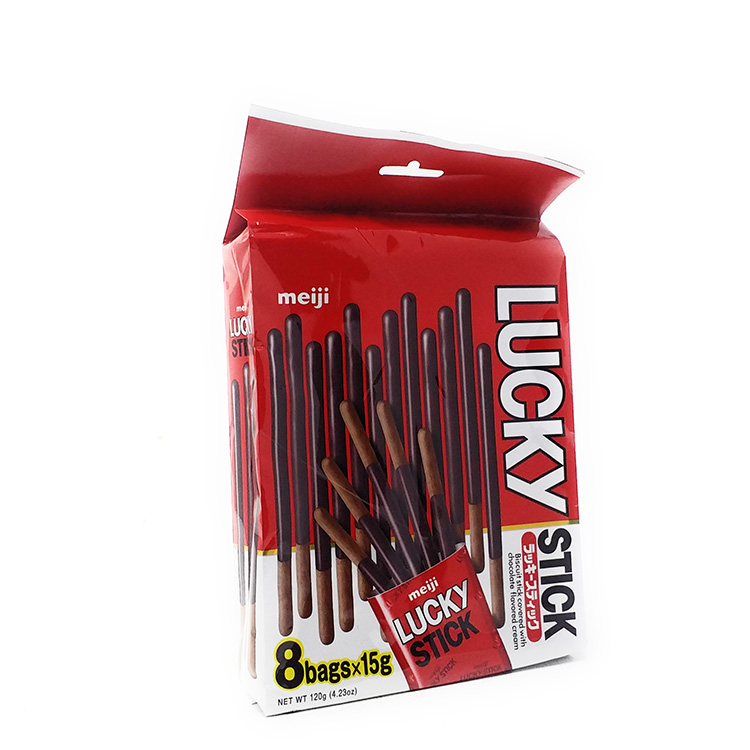Meiji Lucky Stick Chocolate Cream-Meiji 4.23oz