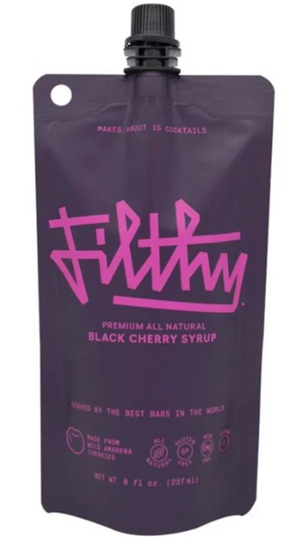 Filthy Distillery Black Cherry Syrup Pouch 8oz