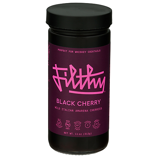 Filthy Black Cherry Wild Italian Amarena Cherries 11oz