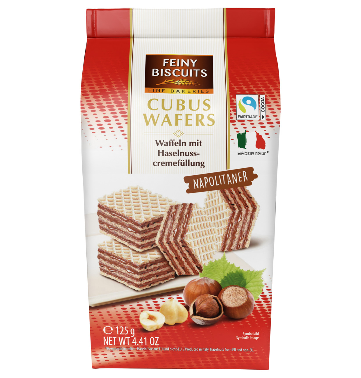 Feiny Biscuits Cubus Wafers Napolitaner