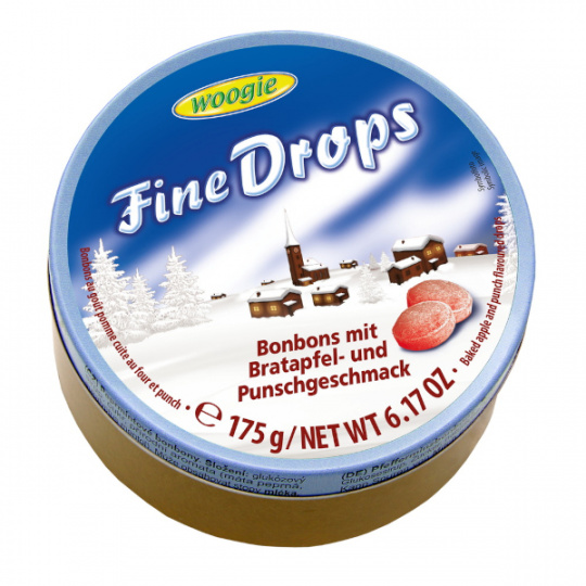 Woogie Fine Drops Bratapfel 175g - Exp.26.8.2022