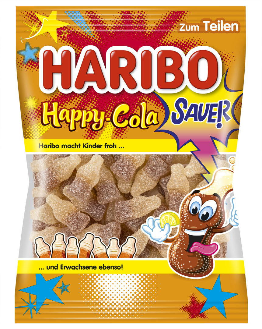Haribo Happy Cola Sauer 200g