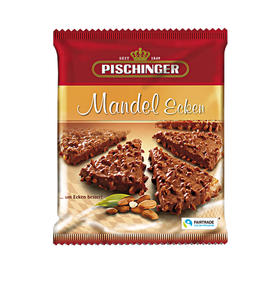 Pischinger Wafelki W Czekoladzie Mlecznej Z Migdałami 130g