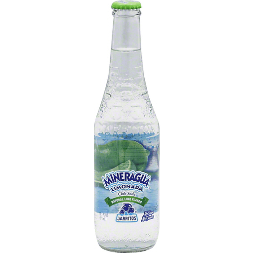 Mineragua Club Soda, Natural Lime Flavor