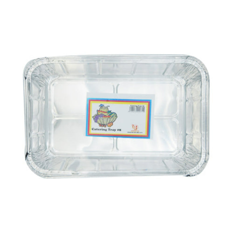 Happy J Aluminum Pan Catering Tray #8 2's