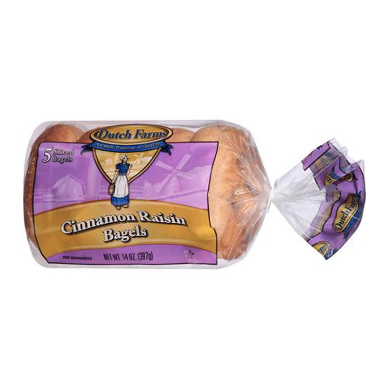 Dutch Farms Cinnamon Raisin Bagels