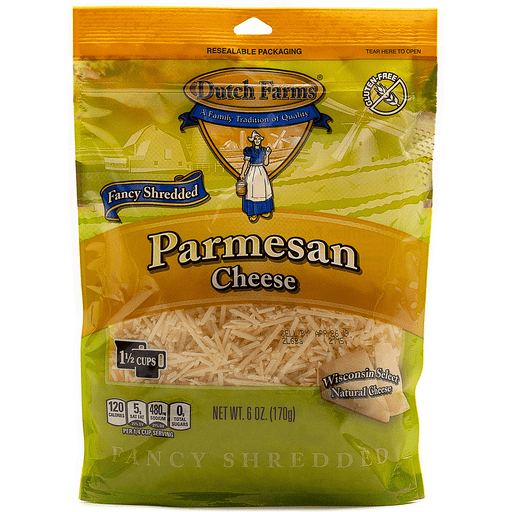Dutch Farms Fancy Shredded Parmesan Cheese