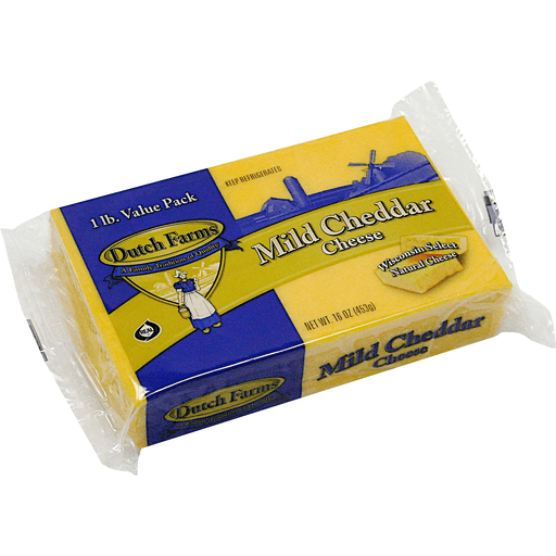 Dutch Farms Mild Cheddar Cheese Bar
