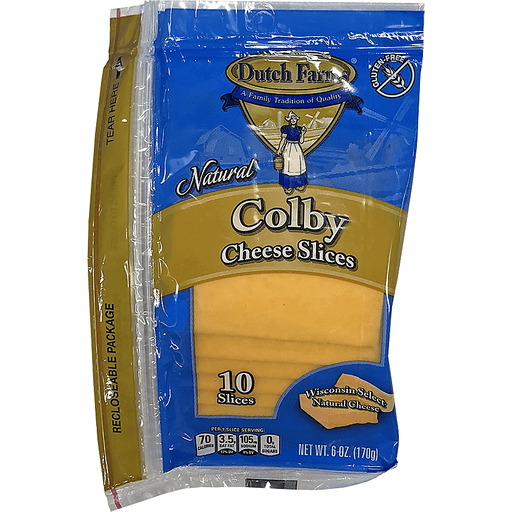 Dutch Farms Colby Cheese Slices