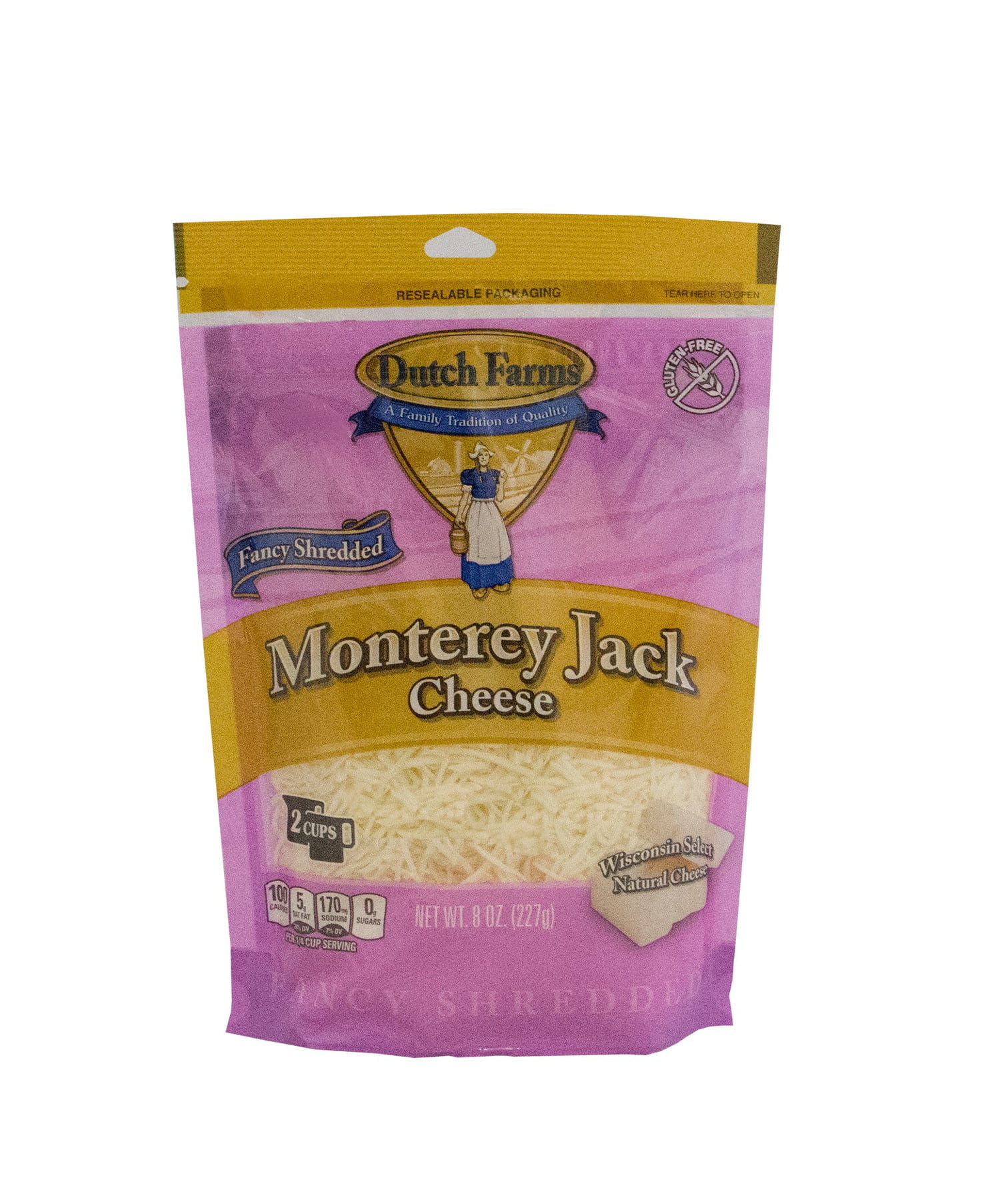 Dutch Farms Wisconsin Select Cheese, Monterey Jack