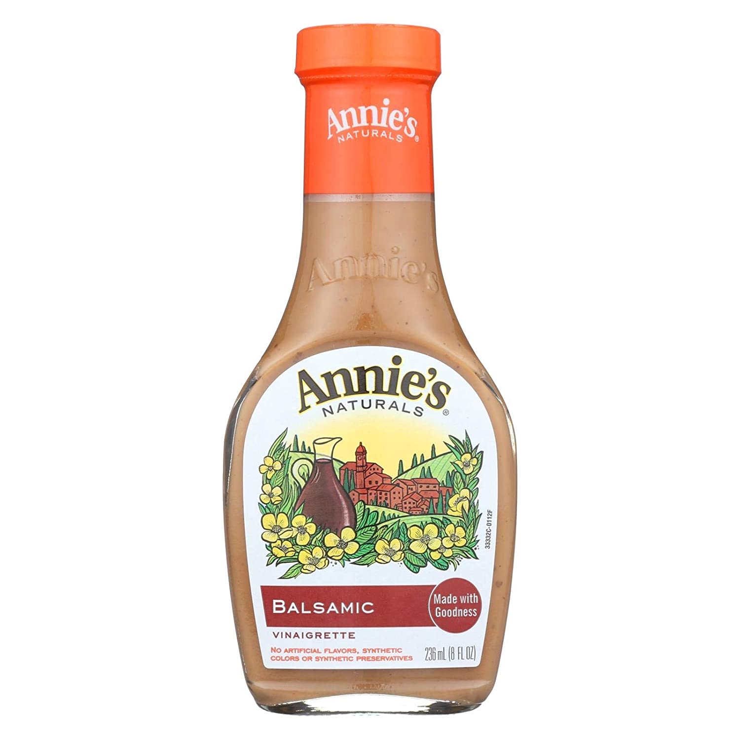 Annie's Gluten Free Natural Balsamic Vinaigrette Dressing 8 Fl Oz Bottle