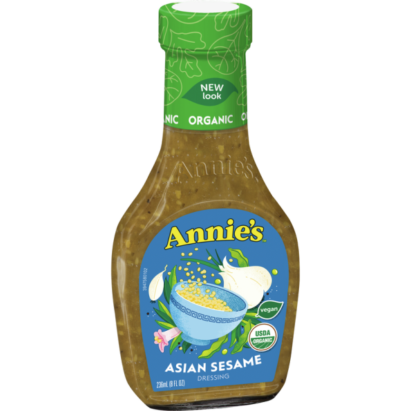 Annie's Naturals Organic Dressing Asian Sesame Case Of 6 8 Fl Oz