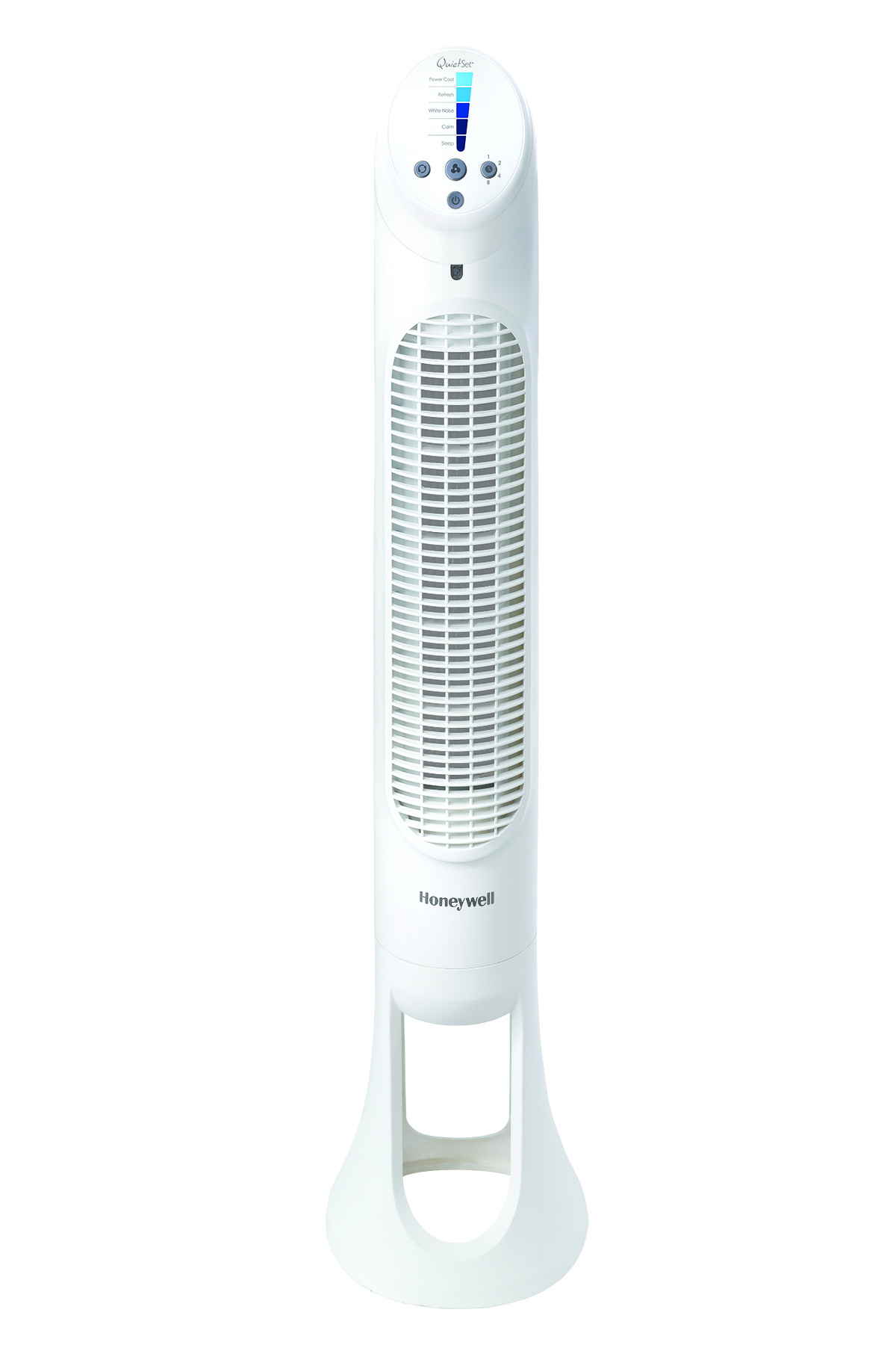 Honeywell HYF260 Quiet Set Whole Room Tower Fan, White